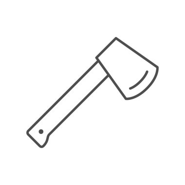 Axe aracı satır dış hat simgesi