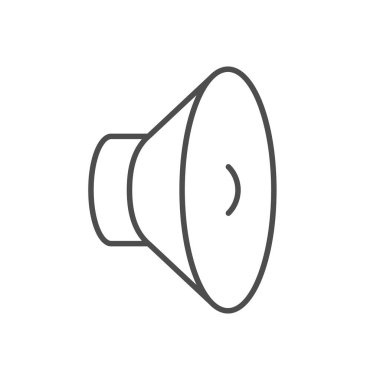 Hoparlör veya satır özeti simgesi