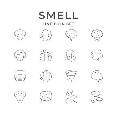 Koku çizgisi simgelerini ayarla