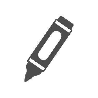 Beyazda izole edilmiş borsa simgesi. Vektör illüstrasyonu