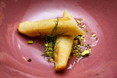 Lezzetli yemekler, seçici odaklanma.