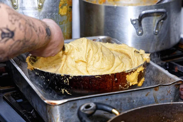 Cocinar Pan Horno — Foto de Stock