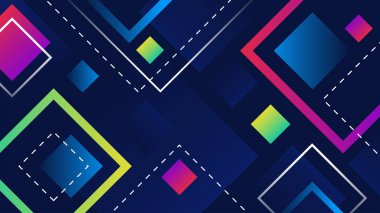 Geometrik modern soyut arkaplan derecelendirmesi