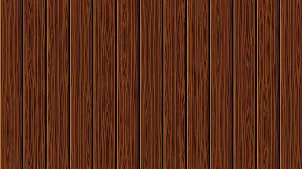 Holz Textur Planken Vertikale Muster Dunkel Braun Vektor Design Hintergrund — Stockvektor