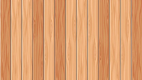 Holz Textur Planken Vertikale Muster Hell Braun Vektor Design Hintergrund — Stockvektor