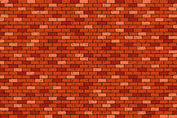 Brick Muur Textuur Patroon Vector Ontwerp Illustratie — Stockvector