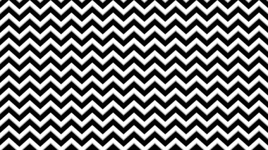 Zig zag pürüzsüz desen siyah beyaz tasarım arkaplanı