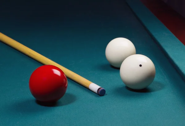 Carambole bilardo topları — Stok fotoğraf