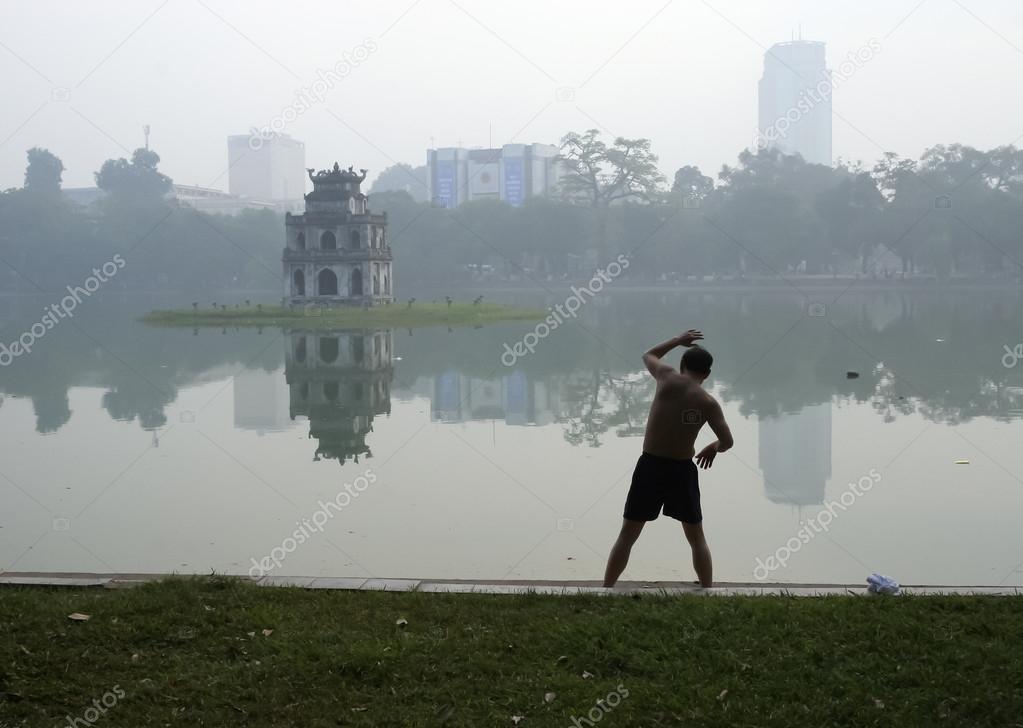 Hoan Kiem lake, Hanoi