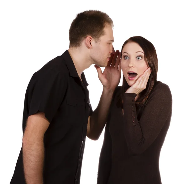 Tell me a secret! — Stock Photo, Image