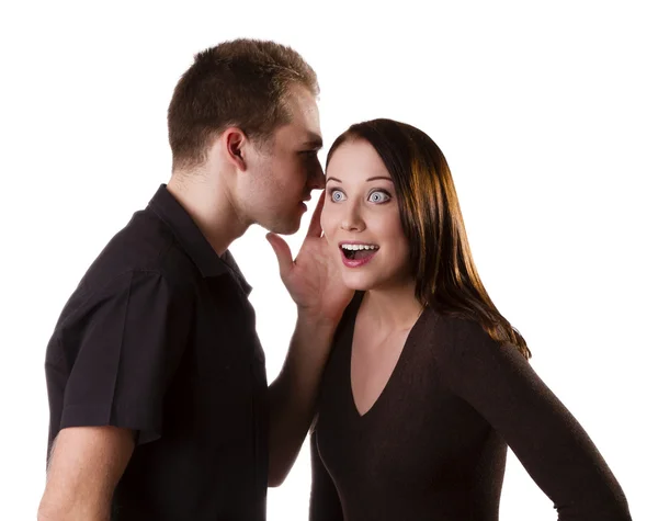 Tell me a secret! — Stock Photo, Image