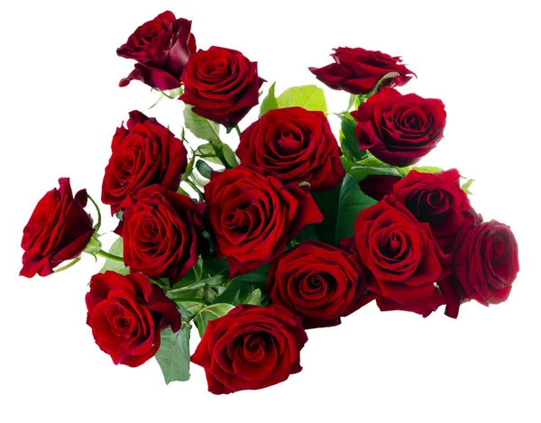 Bouquet de roses rouges Images De Stock Libres De Droits