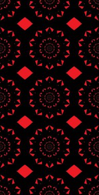 Fraktodome Fraktal Renkli Soyut Sanat Kusursuz Tablosuz Şablon Uzun Dikey Telefon Tasarımı