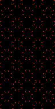 Fraktodome Fraktal Renkli Soyut Sanat Kusursuz Tablosuz Şablon Uzun Dikey Telefon Tasarımı