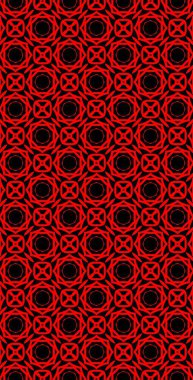 Fraktodome Fraktal Renkli Soyut Sanat Kusursuz Tablosuz Şablon Uzun Dikey Telefon Tasarımı