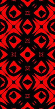 Fraktodome Fraktal Renkli Soyut Sanat Kusursuz Tablosuz Şablon Uzun Dikey Telefon Tasarımı