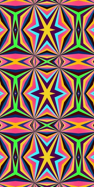 Разноцветная Абстрактная Абстракция Стиле Хай Тек — стоковое фото