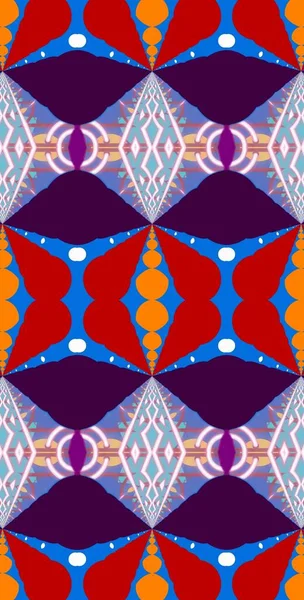 Fractodome Fractal Kleurrijke Abstracte Kunst Naadloze Tileable Patroon Lang Verticale — Stockfoto