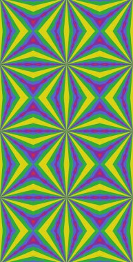 Fraktodome Fraktal Renkli Soyut Sanat Kusursuz Tablosuz Şablon Uzun Dikey Telefon Tasarımı