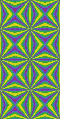 Fraktodome Fraktal Renkli Soyut Sanat Kusursuz Tablosuz Şablon Uzun Dikey Telefon Tasarımı