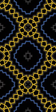 Fraktodome Fraktal Renkli Soyut Sanat Kusursuz Tablosuz Şablon Uzun Dikey Telefon Tasarımı