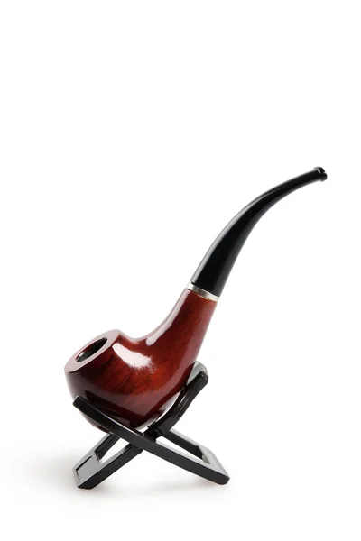 Tobacco pipe on a stand — Stock Photo, Image