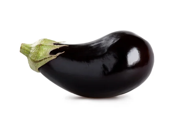 Aubergine isolerade — Stockfoto