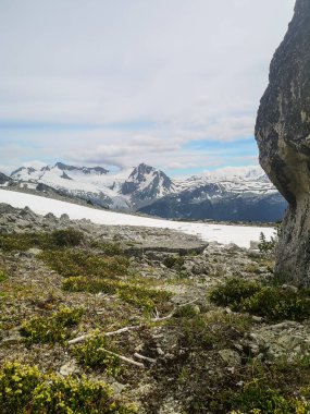 Kanada 'daki Whistler yakınlarındaki Derebeyi Buzulu' na gidin.