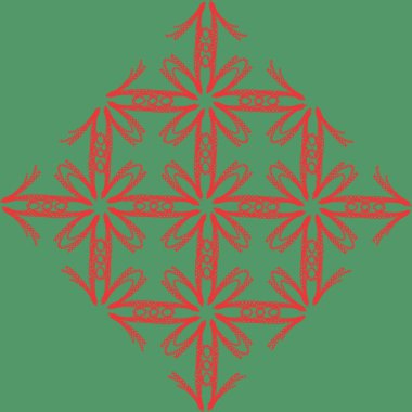 Çapraz dikişli kırmızı ve pembe desenli kusursuz arka plan