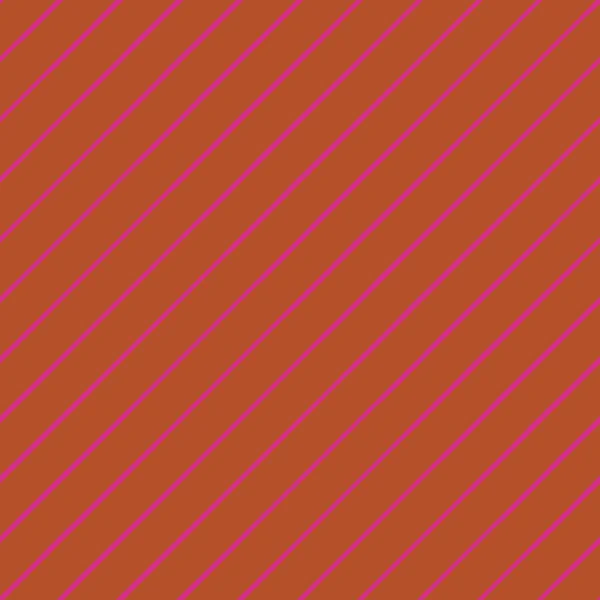 Diagonal stripes on orange background seamless repeat pattern print — Vetor de Stock