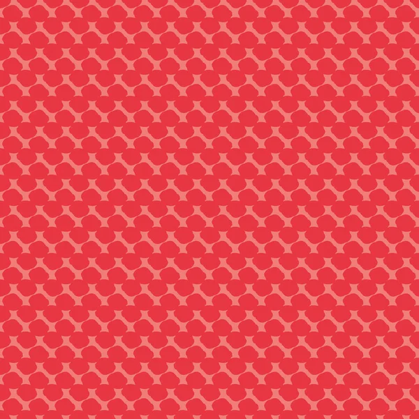 Nahtlose geometrische Muster auf rotem Hintergrund. Sie können es für Packpapier, für Stoff, für Hintergrund verwenden. Vektorflorales Muster — Stockvektor