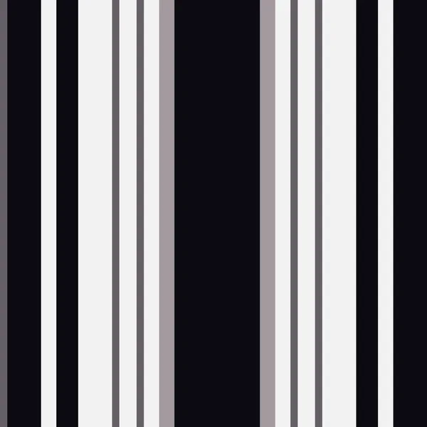 Black and white stripes seamless repeat pattern print background — Stock Vector