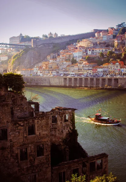 Pohled na řeku douro — Stock fotografie