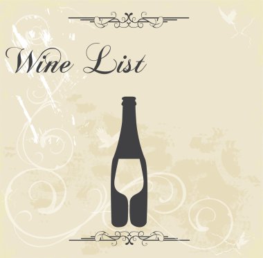 şarap listesi. örnek metin. dökme şarap kavramı