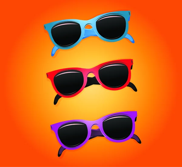 Sonnenbrille. Vektor — Stockvektor