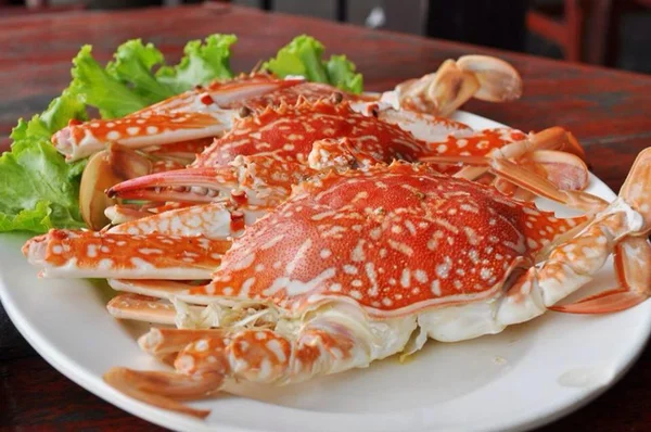 Steamed crab — Stock Photo, Image