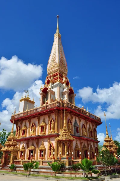 A Buddhist pagoda in temple, Thailand — Stock Photo, Image