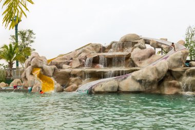 Lamphun Tayland 3 Mart 2014 güneş yeni Merkezi lamphun