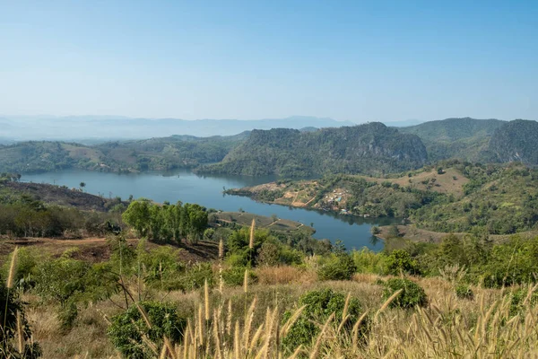 Mae Suai Reservoir Mae Suai Chiang Rai Tilland — Stockfoto