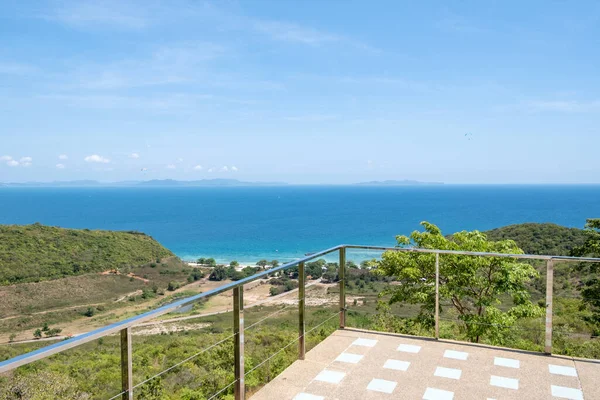 Koh Larn View Point Wind Turbine Chonburi Province Thailand — Stockfoto