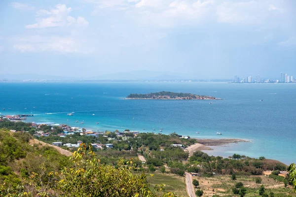 Koh Larn Manzara Noktası Rüzgar Türbini Chonburi Eyaleti, Tayland
