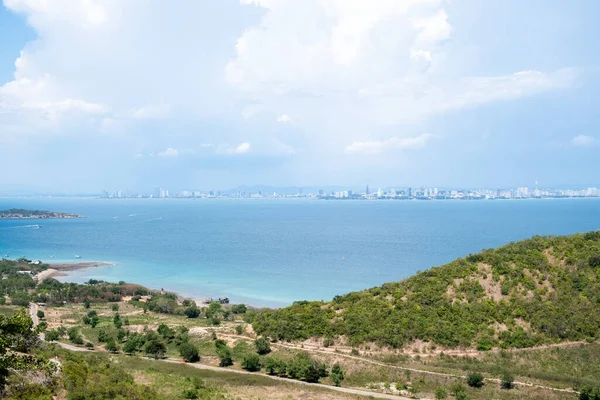 Koh Larn View Point Wind Turbine Chonburi Province Thailand — Stockfoto