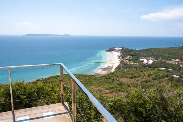 Koh Larn Manzara Noktası Rüzgar Türbini Chonburi Eyaleti, Tayland