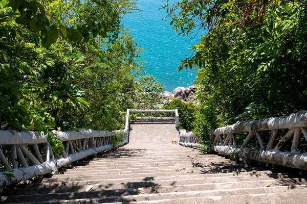 Punto Vista Del Ragazzo Koh Sull Isola Samui Surat Thani — Foto Stock