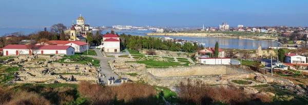 Ruines, Khersones, Sébastopol, Crimée, Ukraine — Photo