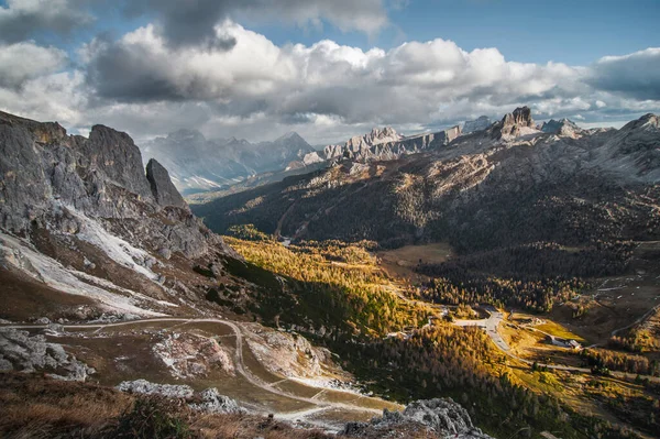 Vackert Bergslandskap Dolomiter Italien — Stockfoto