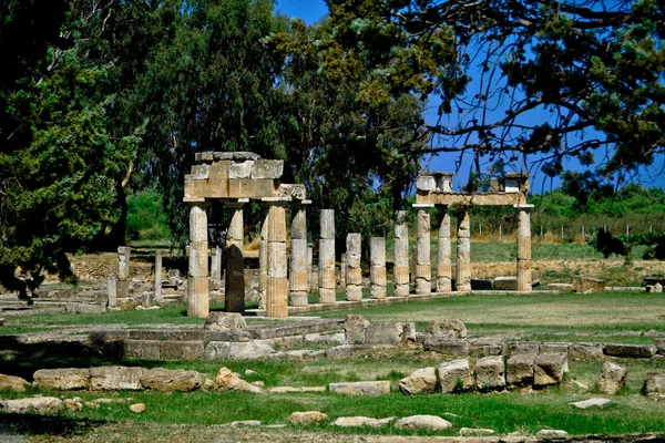 Epheszoszi Artemisz-templom, Vravrona: Attica, Görögország — Stock Fotó