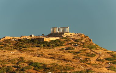Cape sounio, attica, Yunanistan