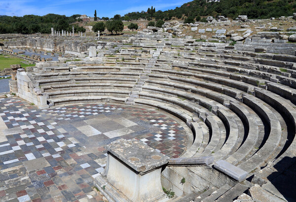 Ruins in ancient city of Messene