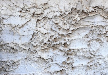 Beyaz eski sıva doku
